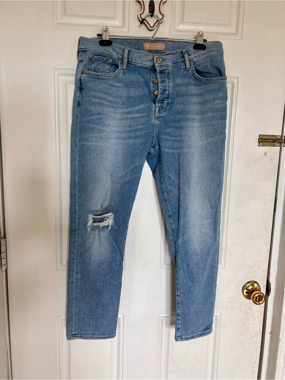 7FAM | Josefina Distressed Jeans